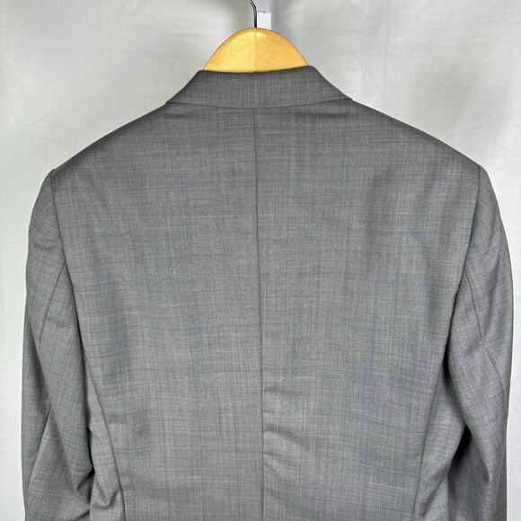 Ralph Lauren Wool Stretch Two Button Gray Sport Coat Men's 38R - Picture 6 of 10
